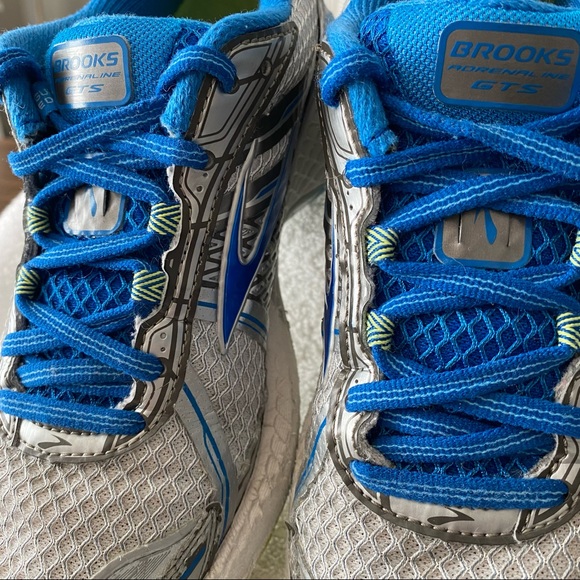 Silver BROOKS Adrenaline GTS Women’s Size 7 - Picture 6 of 16